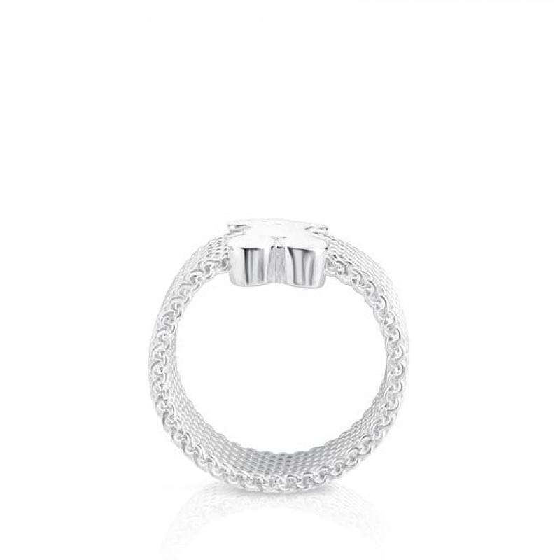 Tous Mesh Ring Silber | Österreich-VINRSC206