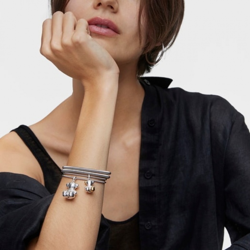 Tous Mesh Tube Steel 17 cm Armband Silber | Österreich-FBPKTN986