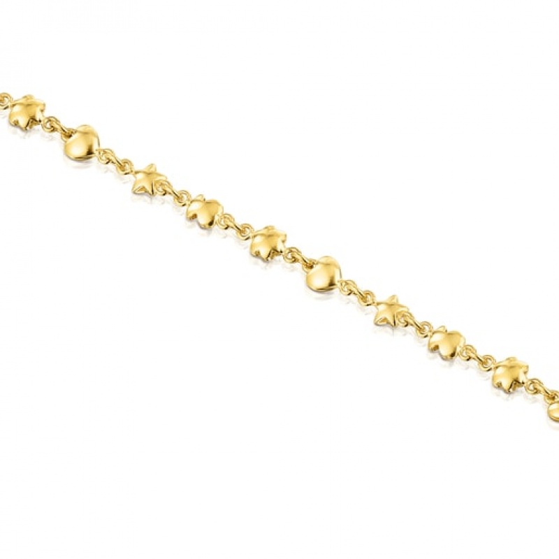 Tous Mini Icons Halskette Gold | Österreich-AOZQSY417