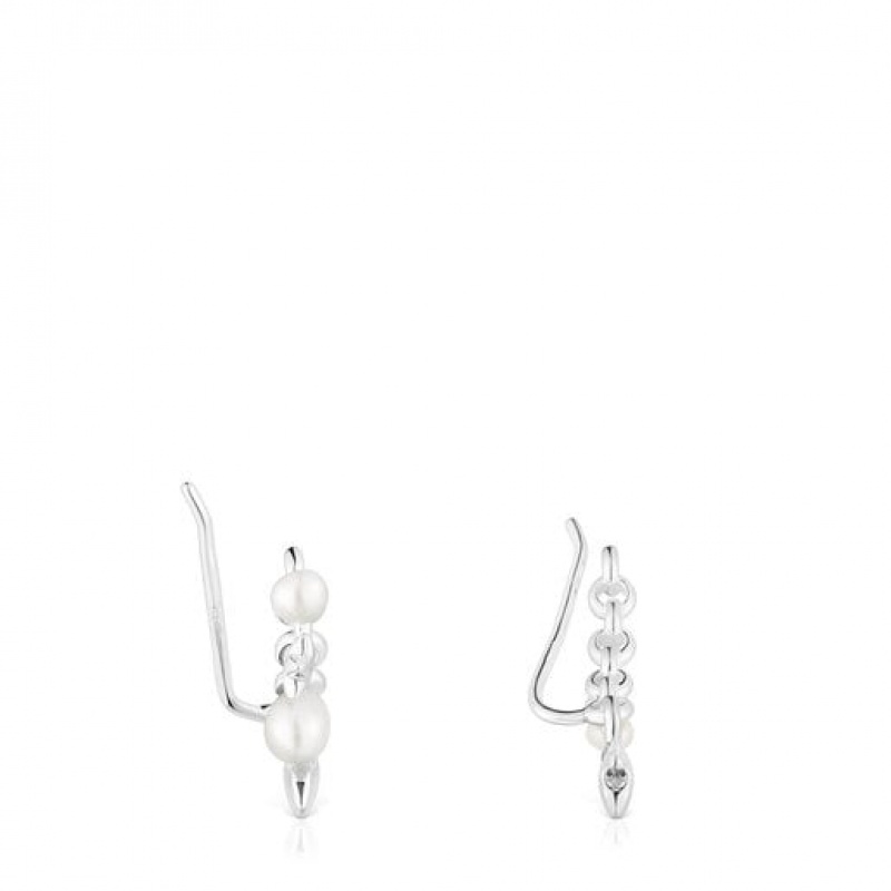 Tous Mini Icons With Bar Charms Ohrstulpe Silber | Österreich-HTPDOL364