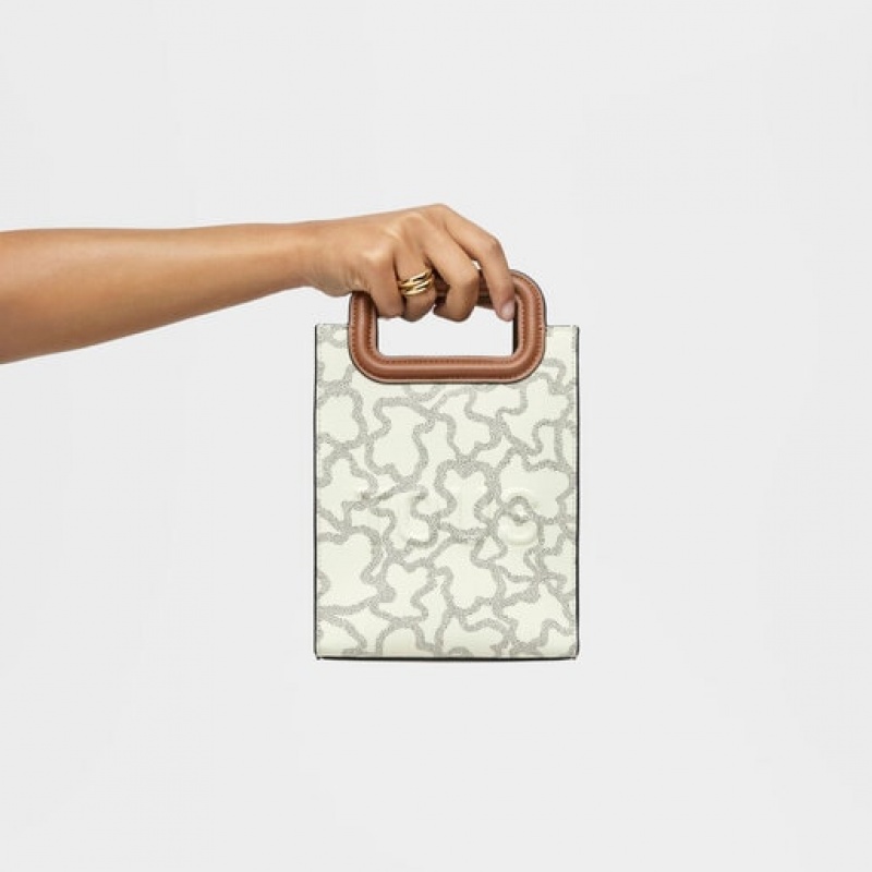 Tous Mini Kaos Icon Pop Handtasche Beige | Österreich-TLAJYE189