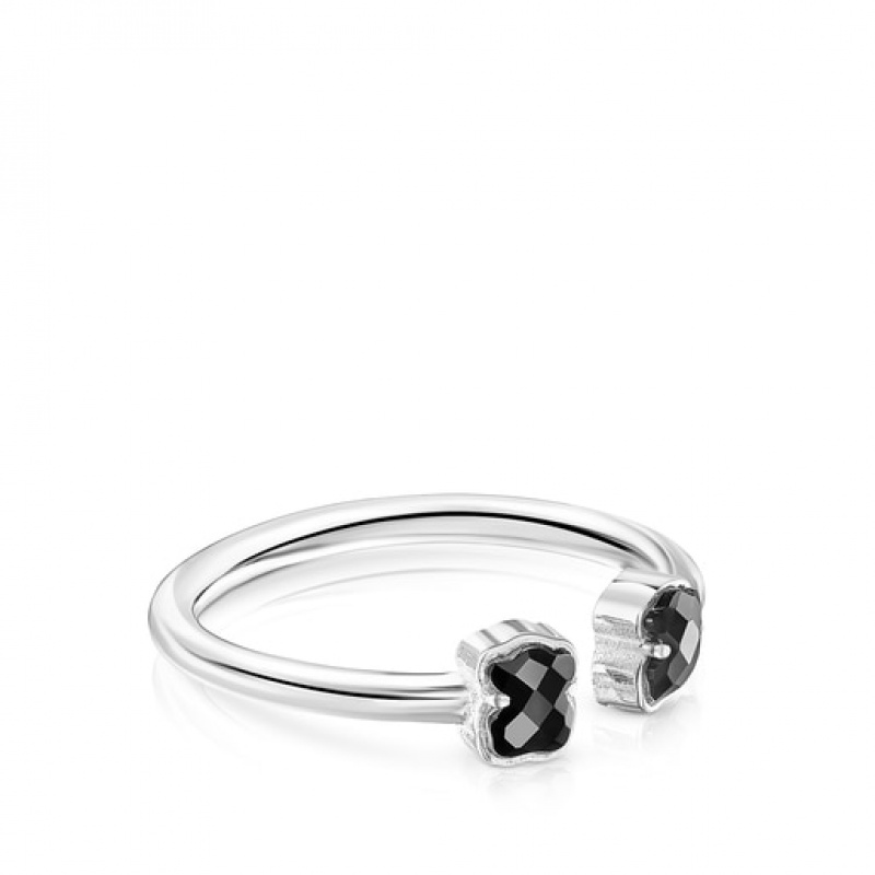 Tous Mini Onix Open With Onyx Ring Silber | Österreich-QUWAKP870