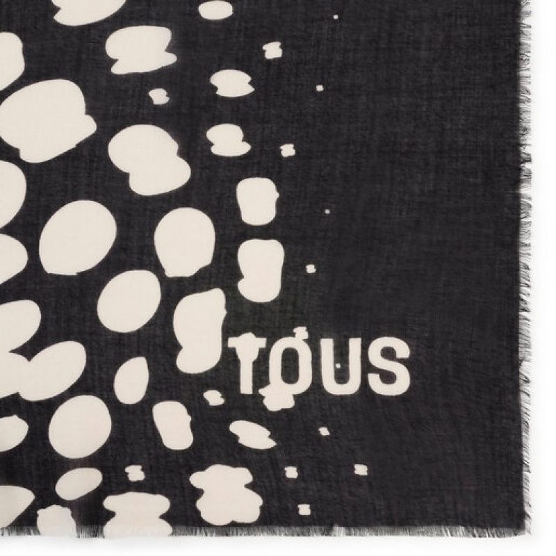 Tous Modal Adnams Foulards Schwarz Weiß | Österreich-FSBNEX856
