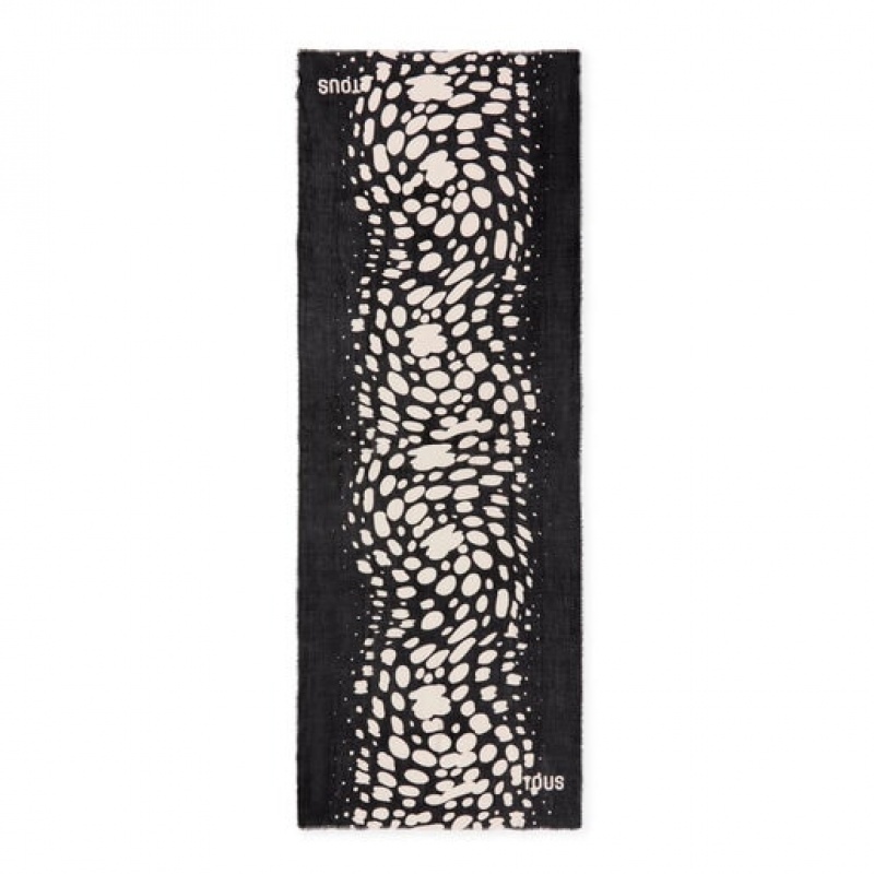 Tous Modal Adnams Foulards Schwarz Weiß | Österreich-FSBNEX856