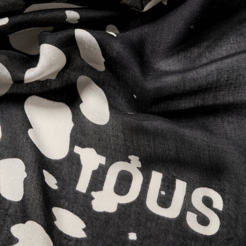 Tous Modal Adnams Foulards Schwarz Weiß | Österreich-FSBNEX856
