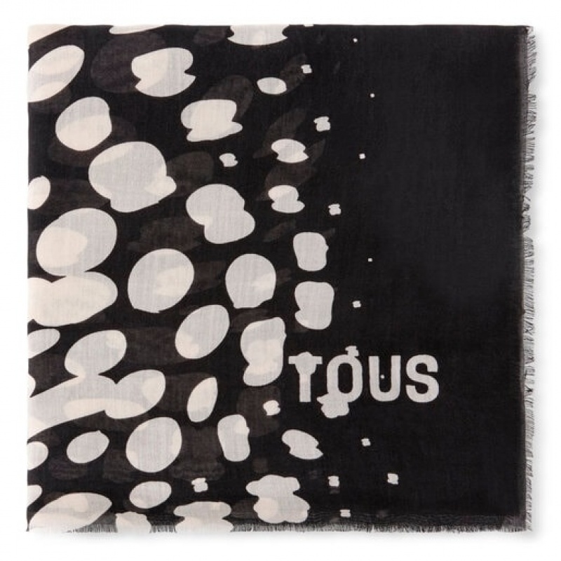 Tous Modal Adnams Foulards Schwarz Weiß | Österreich-FSBNEX856
