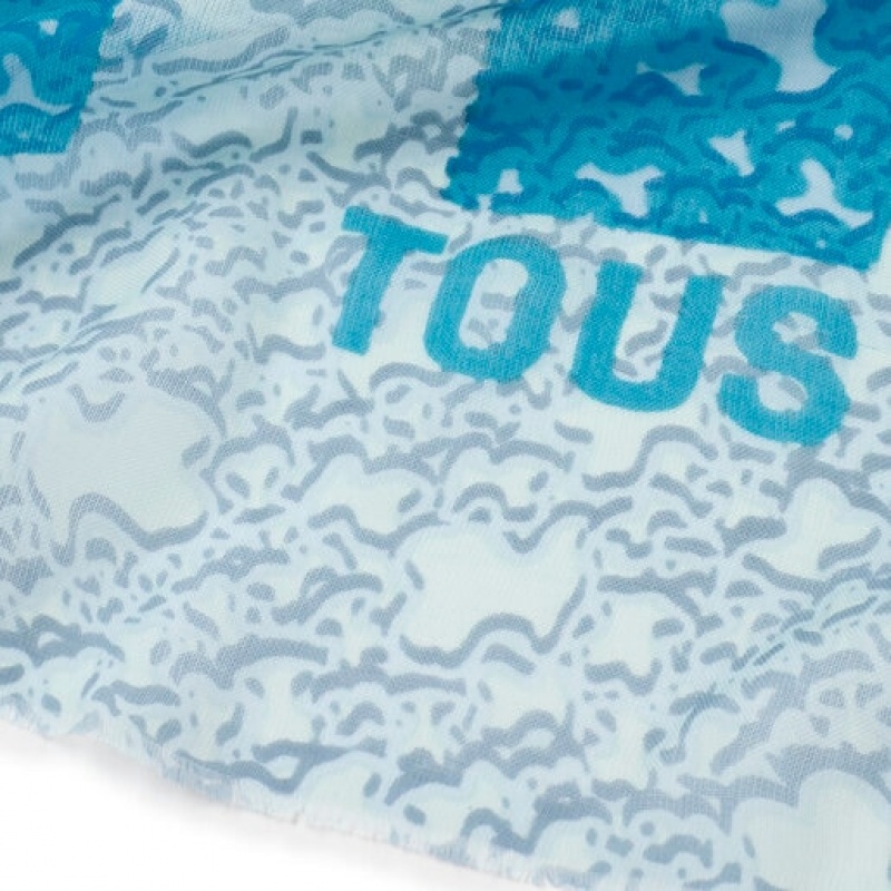 Tous Modal Kaos Mini Evolution Schal Blau | Österreich-FSCXZG870