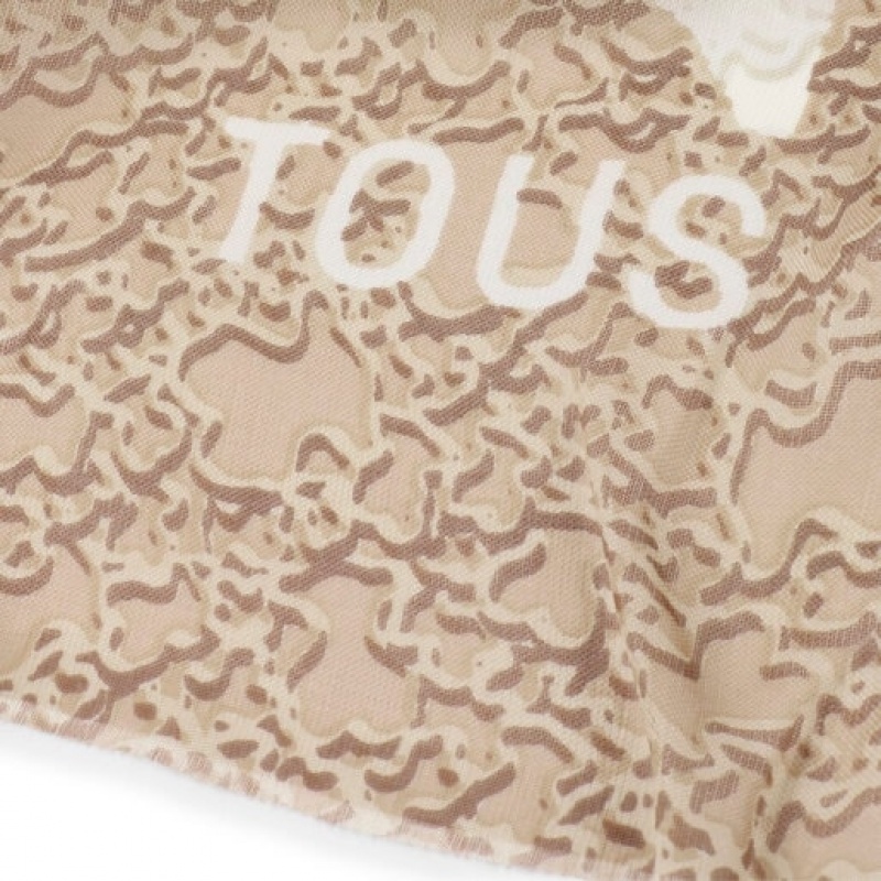 Tous Modal Kaos Mini Evolution Schal Taupe | Österreich-ZSRAQU319