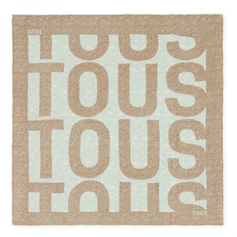 Tous Modal Kaos Mini Evolution Schal Taupe | Österreich-ZSRAQU319