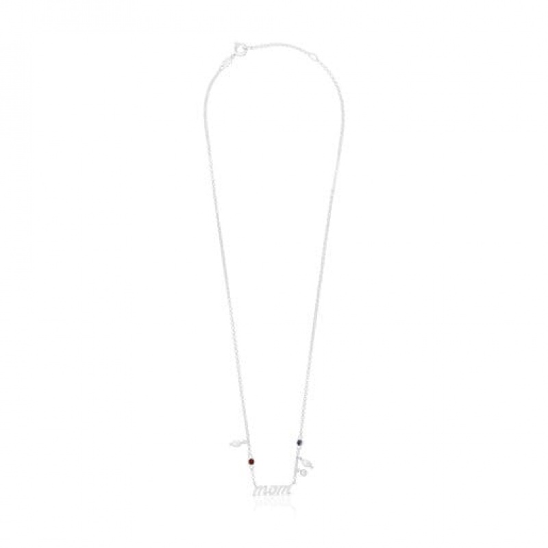 Tous Mom With Cultured Pearls Halskette Silber | Österreich-JUVAXF653