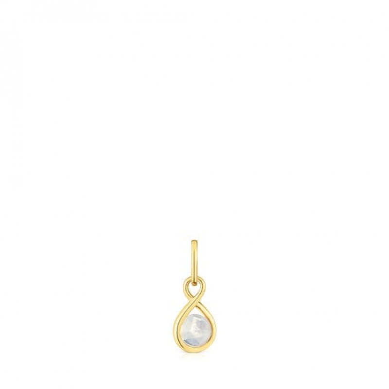 Tous Moonstone Alma Motif Anhänger Gold | Österreich-TBLWDV563