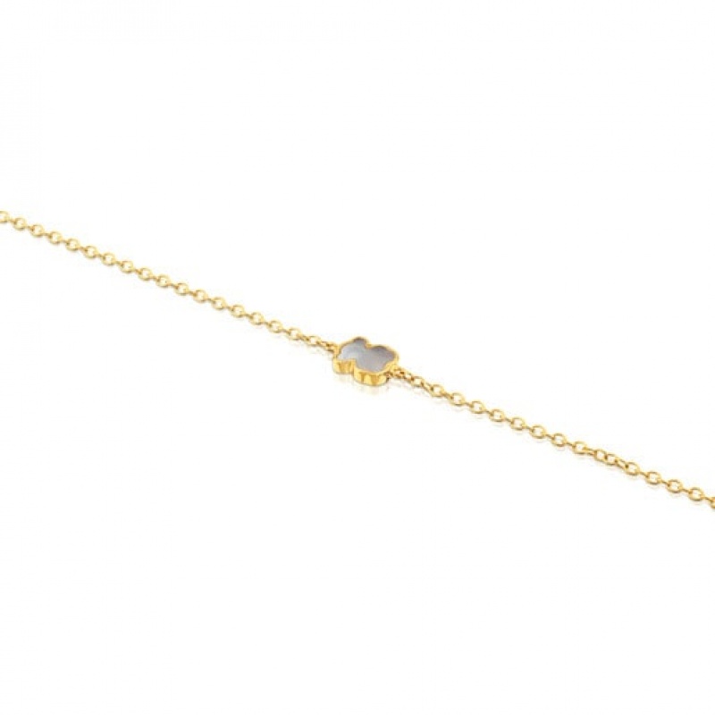 Tous Mother-of-pearl Xxs Bear Armband Gold | Österreich-ACDBPG401