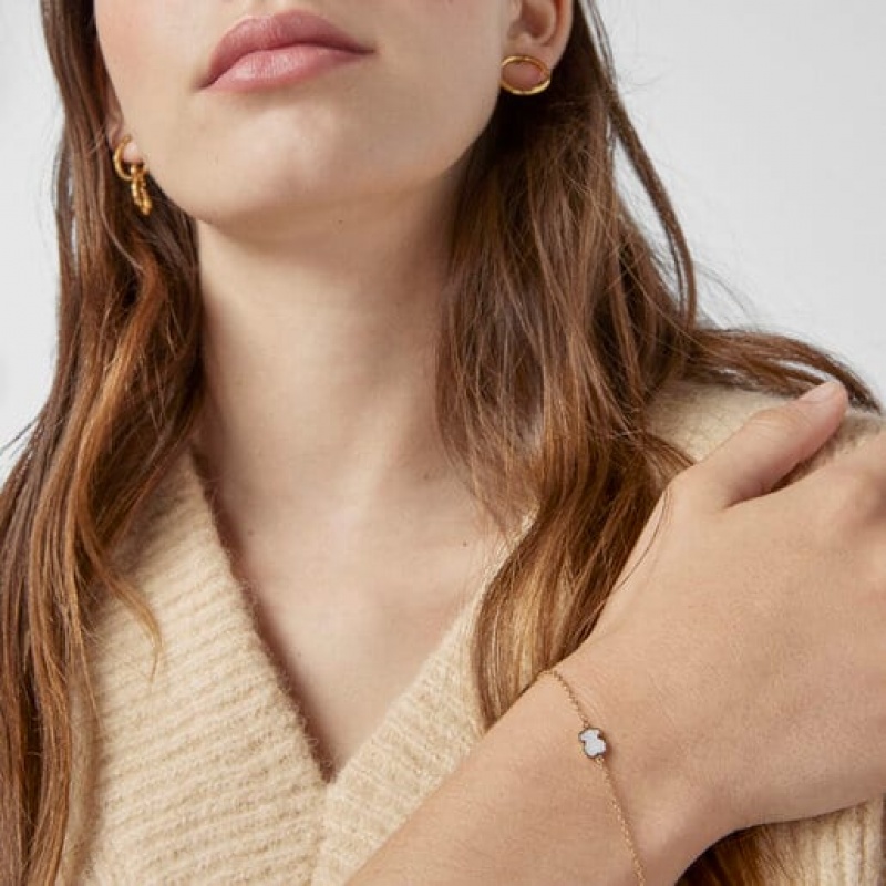 Tous Mother-of-pearl Xxs Bear Armband Gold | Österreich-ACDBPG401