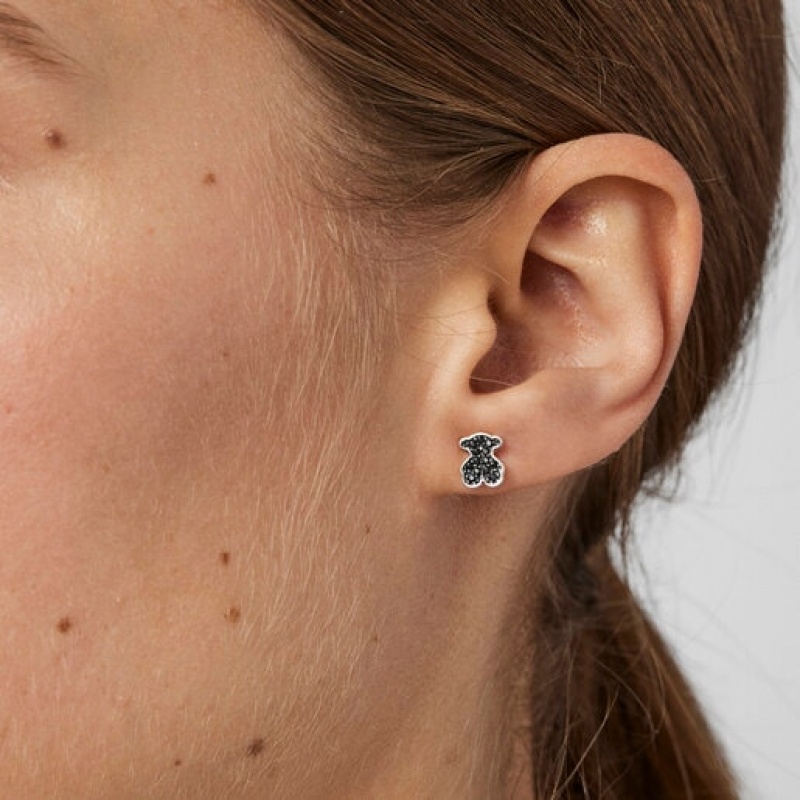 Tous Motif With Spinels Ohrringe Silber | Österreich-KFYRBL649