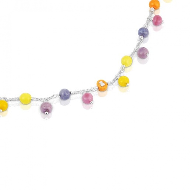 Tous Murano Glass Halskette Silber | Österreich-WCSIZP846