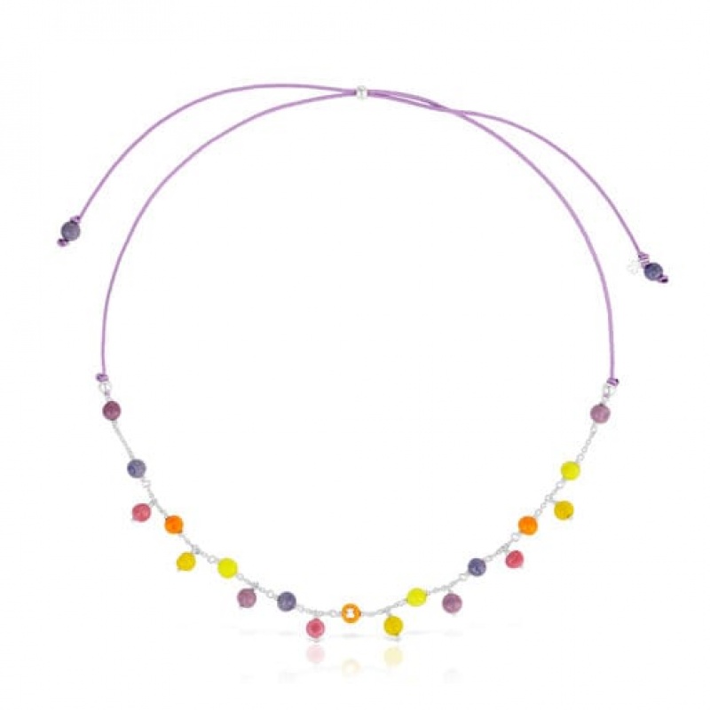 Tous Murano Glass Halskette Silber | Österreich-WCSIZP846