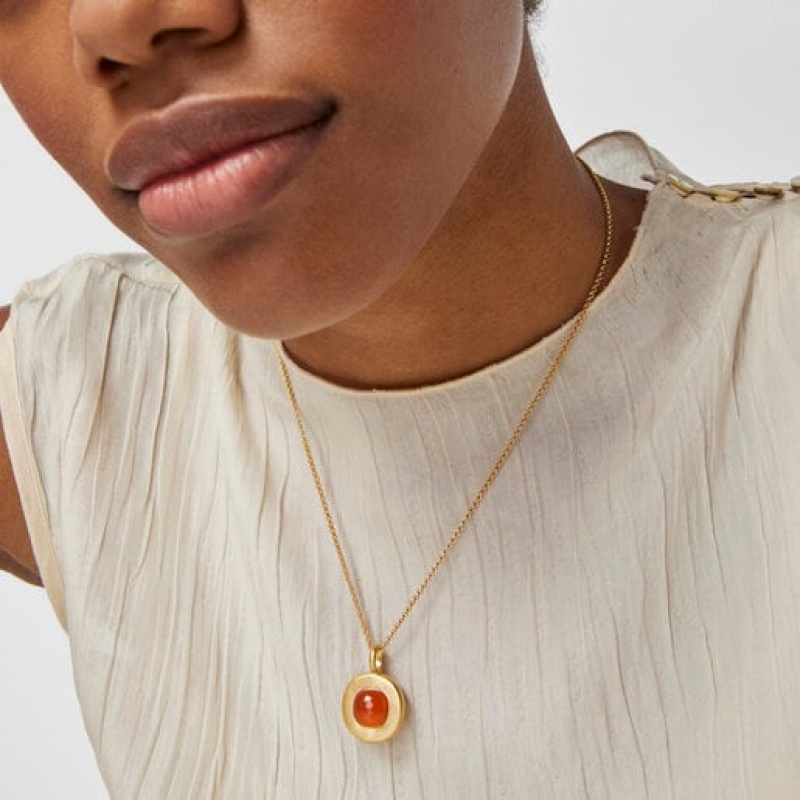 Tous Nattfall With Carnelian Anhänger Gold | Österreich-QYWDTM761