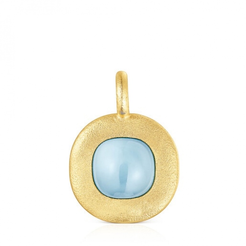 Tous Nattfall With Chalcedony Anhänger Gold | Österreich-HXOSCE841