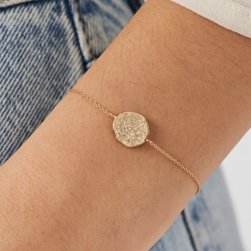 Tous Nenufar With Diamonds Armband Gold | Österreich-GMZAJT538