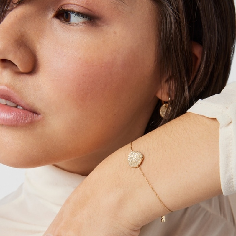 Tous Nenufar With Diamonds Armband Gold | Österreich-GMZAJT538