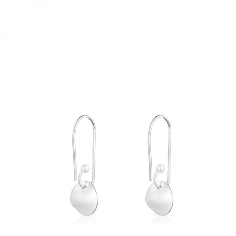 Tous Nenufar With Pearl Ohrringe Silber | Österreich-TPJAMY703
