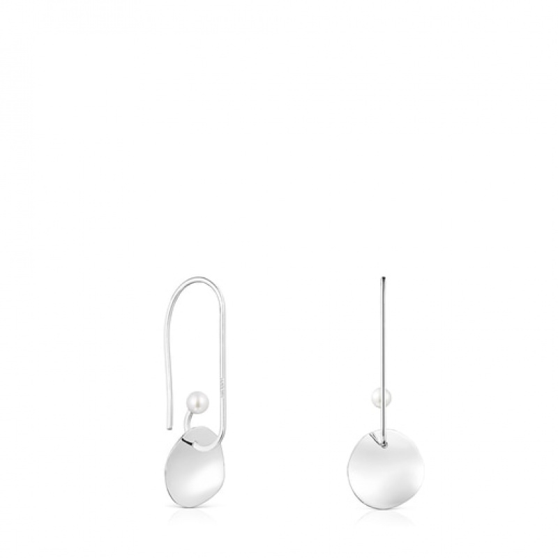 Tous Nenufar With Pearl Ohrringe Silber | Österreich-TPJAMY703
