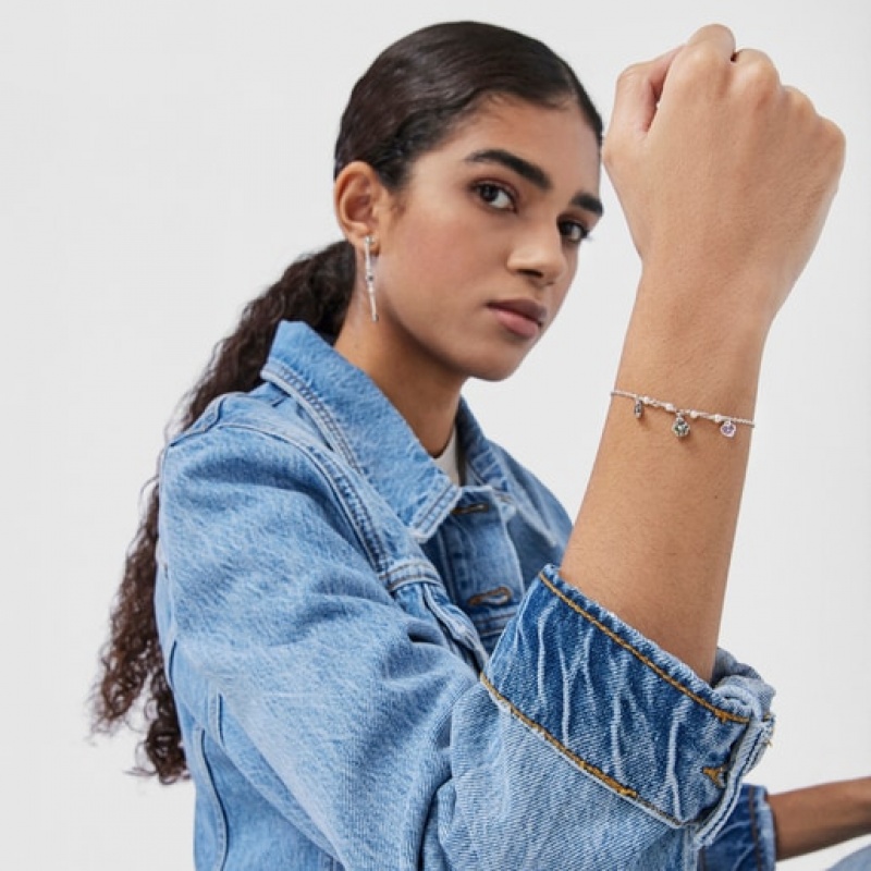 Tous New Motif With Pearls Gemstone Motifs Armband Silber | Österreich-UOIVHS523