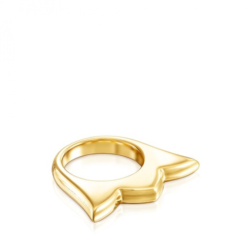 Tous New Sweet Dolls Tulip Ring Gold | Österreich-HZETPX509