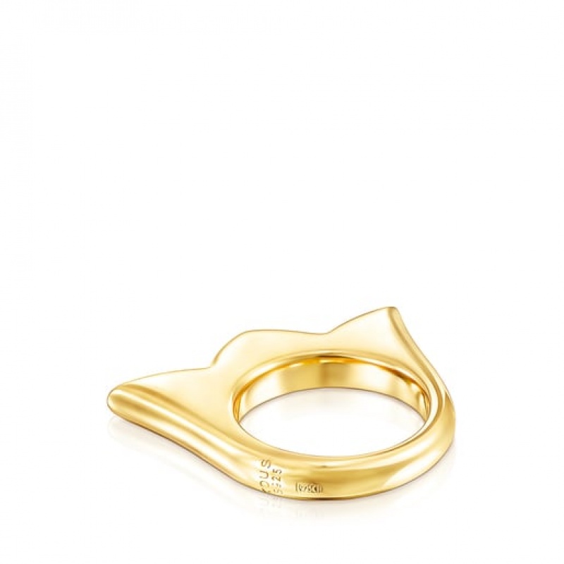 Tous New Sweet Dolls Tulip Ring Gold | Österreich-HZETPX509