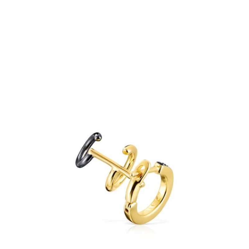 Tous Nocturne With Diamonds Ohrstulpe Gold | Österreich-UYJRVB210