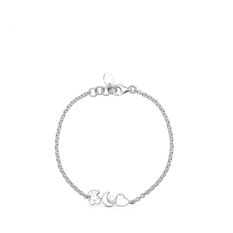 Tous Nocturne With Pearl Armband Silber | Österreich-FMOQAJ163