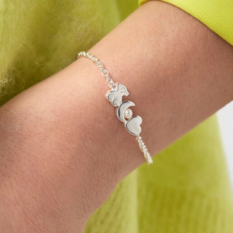 Tous Nocturne With Pearl Armband Silber | Österreich-FMOQAJ163
