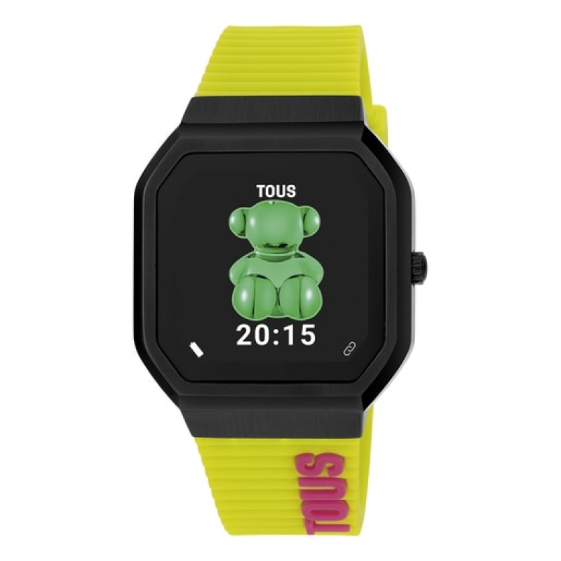 Tous Nylon Riemen Silikon Riemen B Connect Smartwatches Grün | Österreich-UZCTHP071