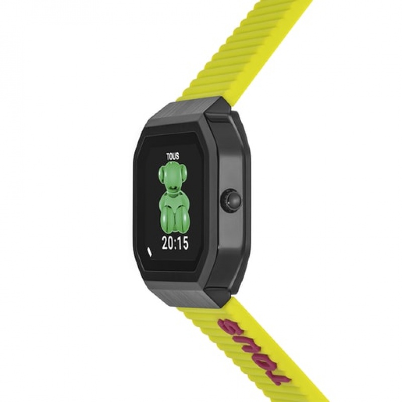 Tous Nylon Riemen Silikon Riemen B Connect Smartwatches Grün | Österreich-UZCTHP071