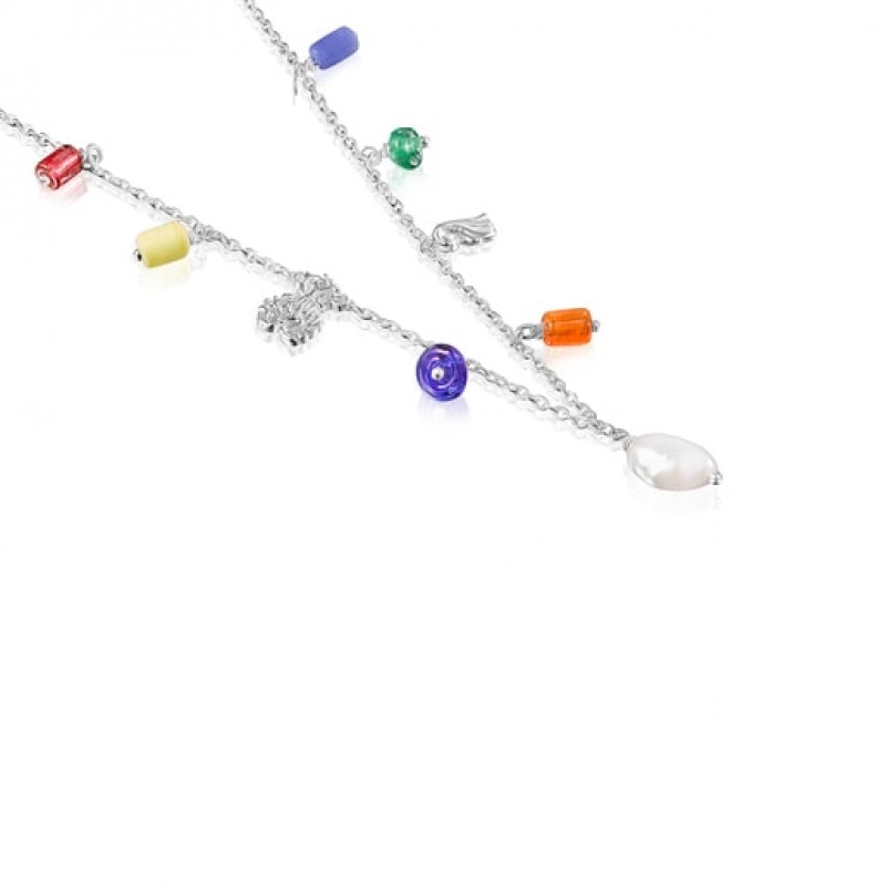 Tous Oceaan With Pearls Halskette Silber | Österreich-RJFGKX574