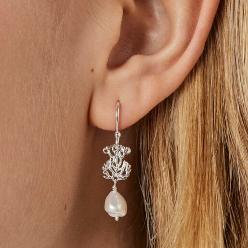 Tous Oceaan With Pearls Ohrringe Silber | Österreich-VEPWDT162