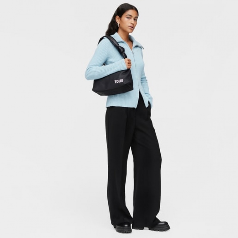 Tous One- Cushion Schultertasche Schwarz | Österreich-CBUDGN047