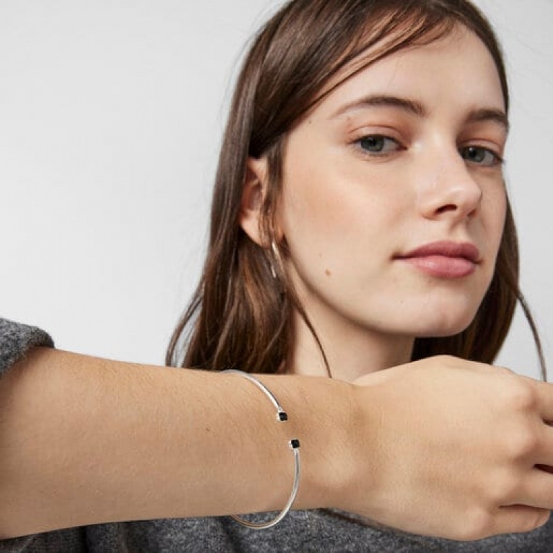 Tous Onyx 55cm Mini Onix Armband Silber | Österreich-NZHGKB861