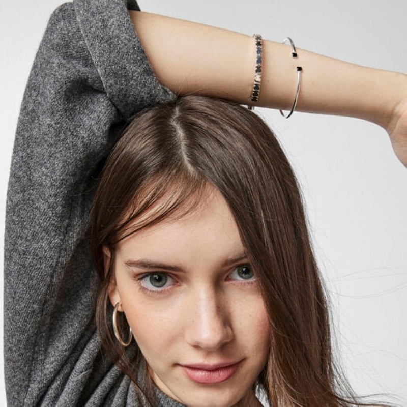 Tous Onyx 55cm Mini Onix Armband Silber | Österreich-NZHGKB861