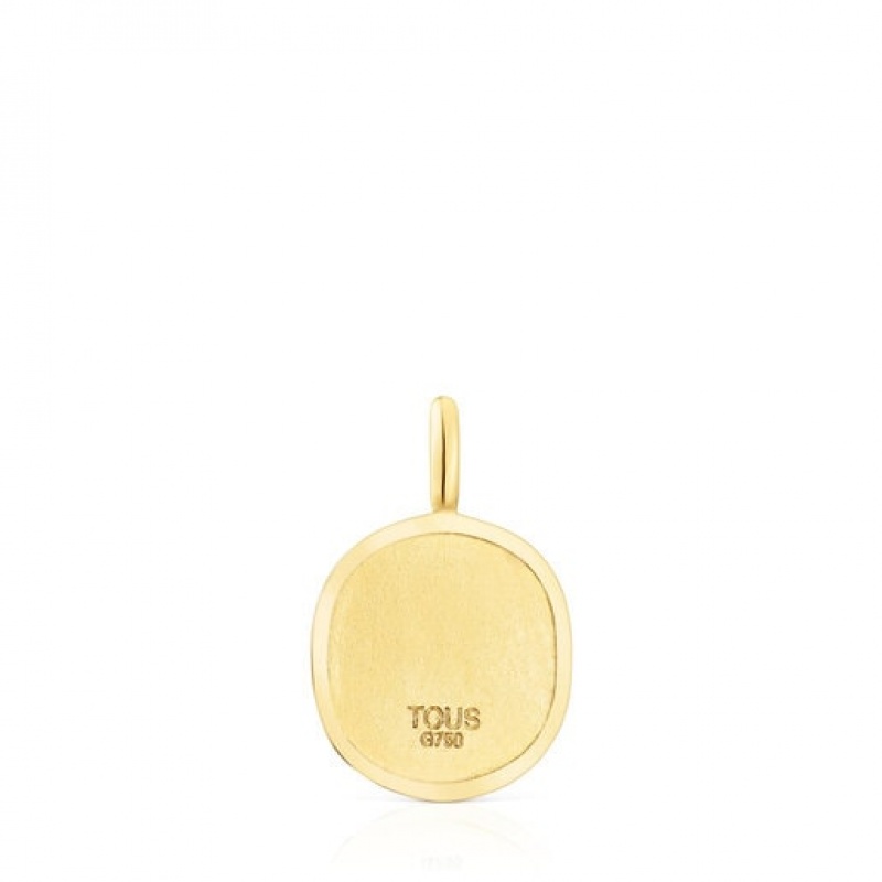 Tous Oursin Anhänger Gold | Österreich-ENPDOR065