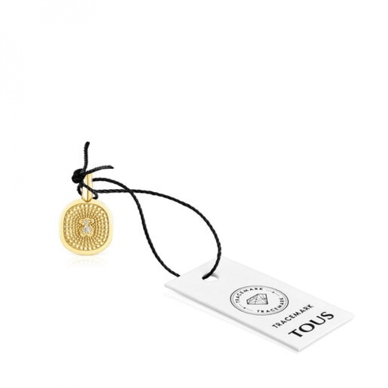 Tous Oursin With 0 01ct Diamonds Anhänger Gold | Österreich-GIDUMO520