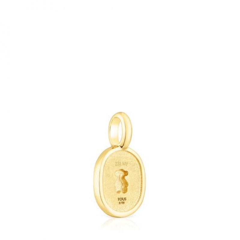 Tous Oursin With 0 21ct Diamonds Anhänger Gold | Österreich-ELBIPF819