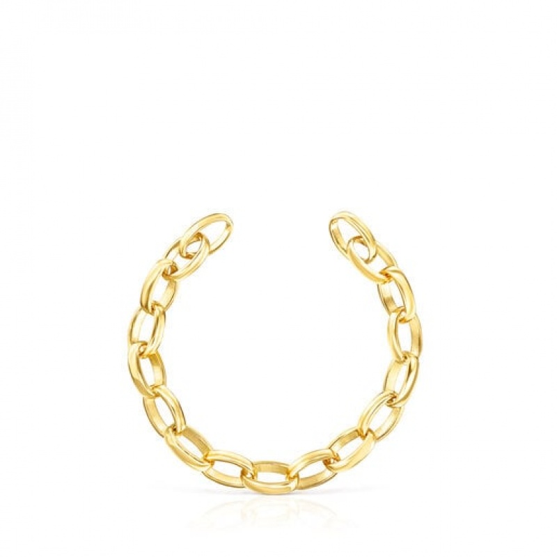 Tous Oval Hold Armband Gold | Österreich-WMLABC617