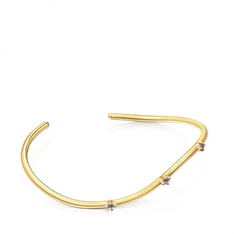 Tous Oval Magic Nature With Gemstones Armband Gold | Österreich-FJMURV862