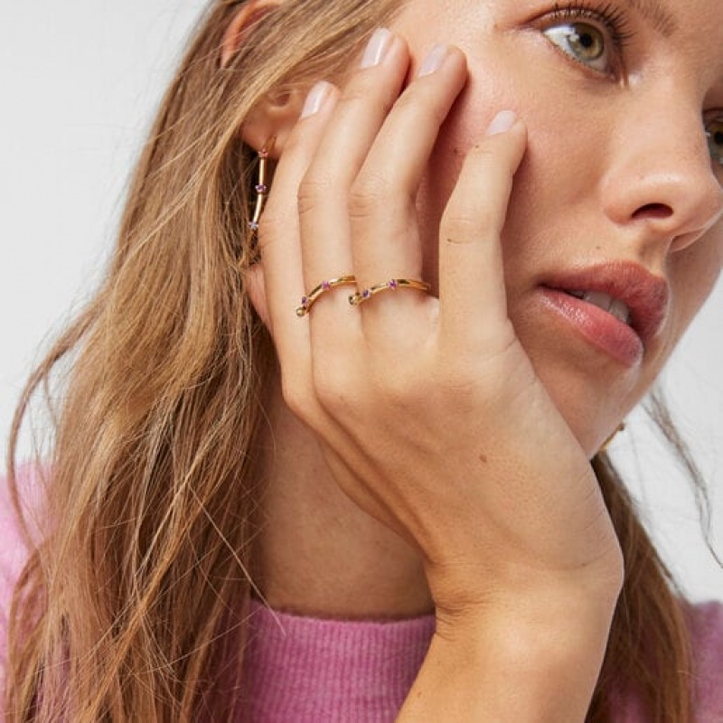 Tous Oval Magic Nature With Gemstones Ring Gold | Österreich-ZBKUMV835