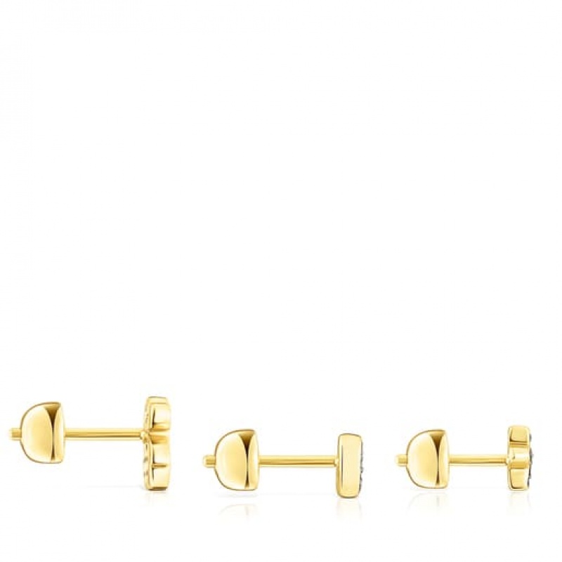 Tous Pack Of Basics Ear With Spinel Ohrringe Gold | Österreich-KHQIJS061