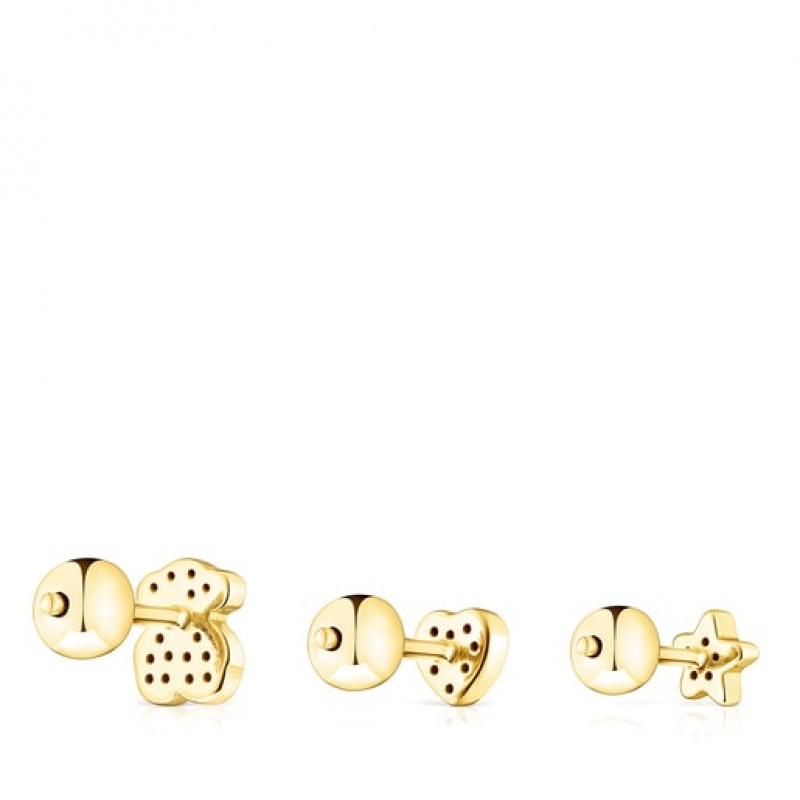 Tous Pack Of Basics Ear With Spinel Ohrringe Gold | Österreich-KHQIJS061