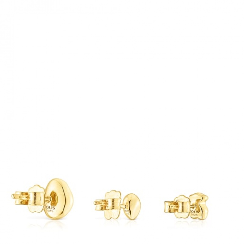 Tous Pack Of Three Joy Bits Ohrringe Gold | Österreich-PWOXCA480