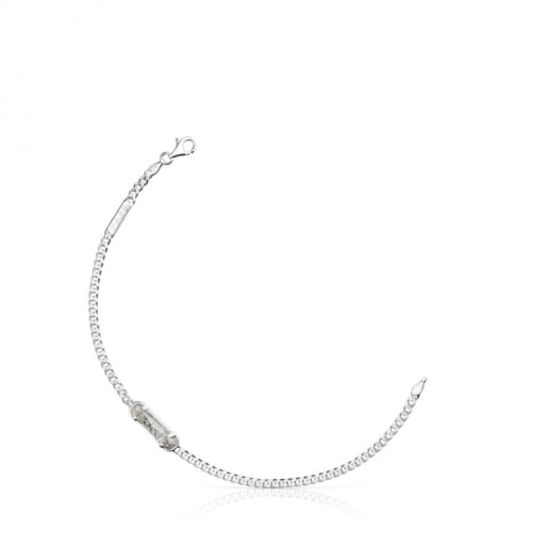 Tous Papa With Tourmalinated Quartz Armband Silber | Österreich-PVLNDX874