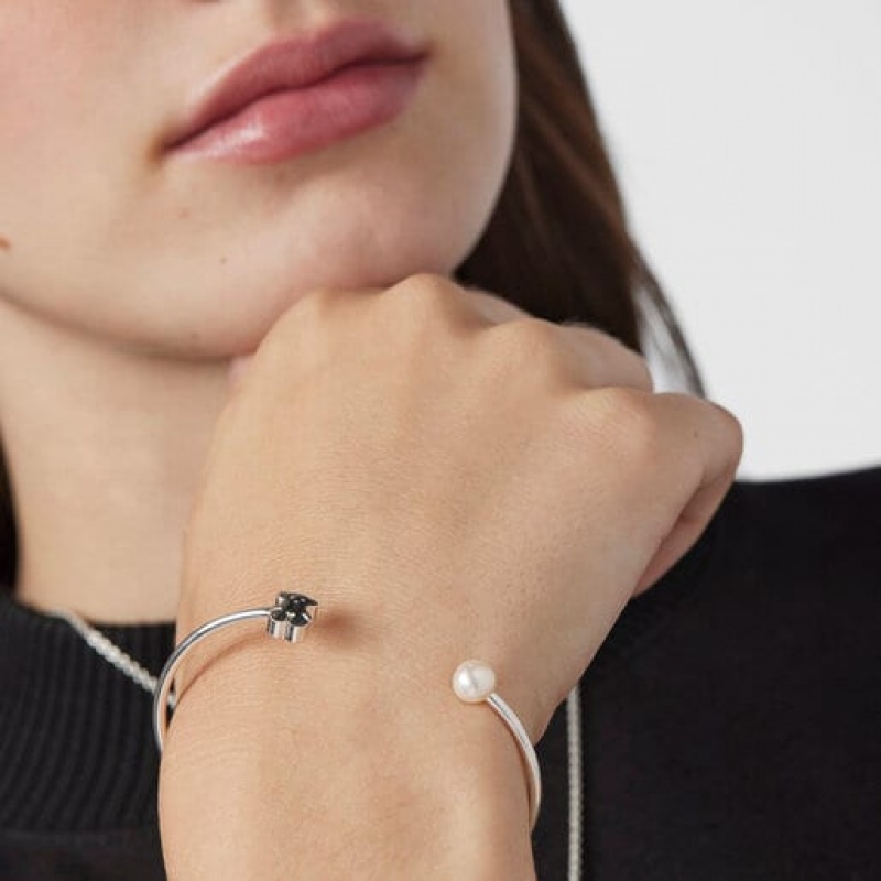 Tous Pearl Sweet Dolls Armband Silber | Österreich-TJCIAQ983